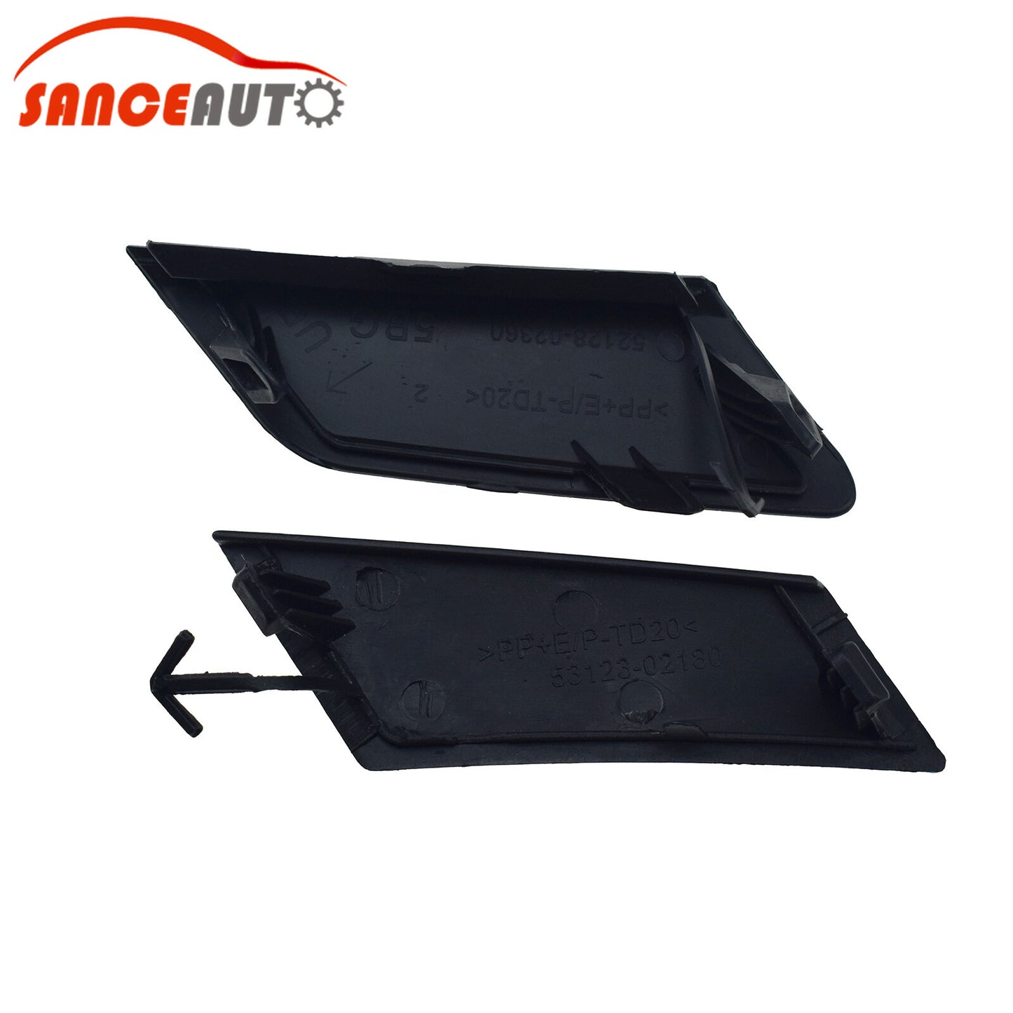 Front bumper drag hook cover molded trim for Corolla LE XLE 2020 2021 New - n