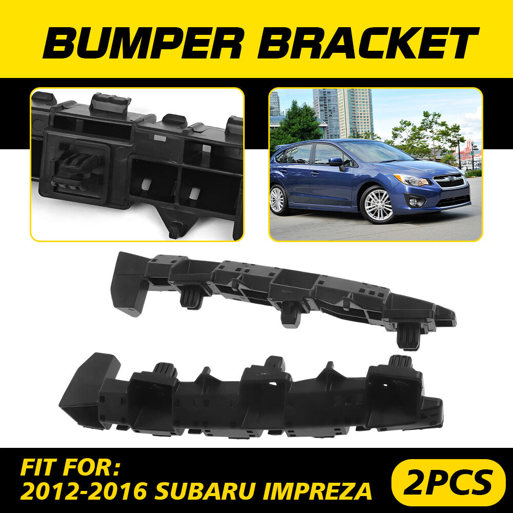 2 Pieces Front Bumper Bracket Fixing Mounting Fixer Support For 2012 - 16 for Subaru Impreza B- v