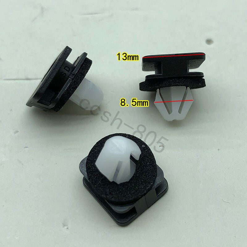 10Pcs Car Windscreen Pillar Moulding Panel Trim Retainer Clips Universal