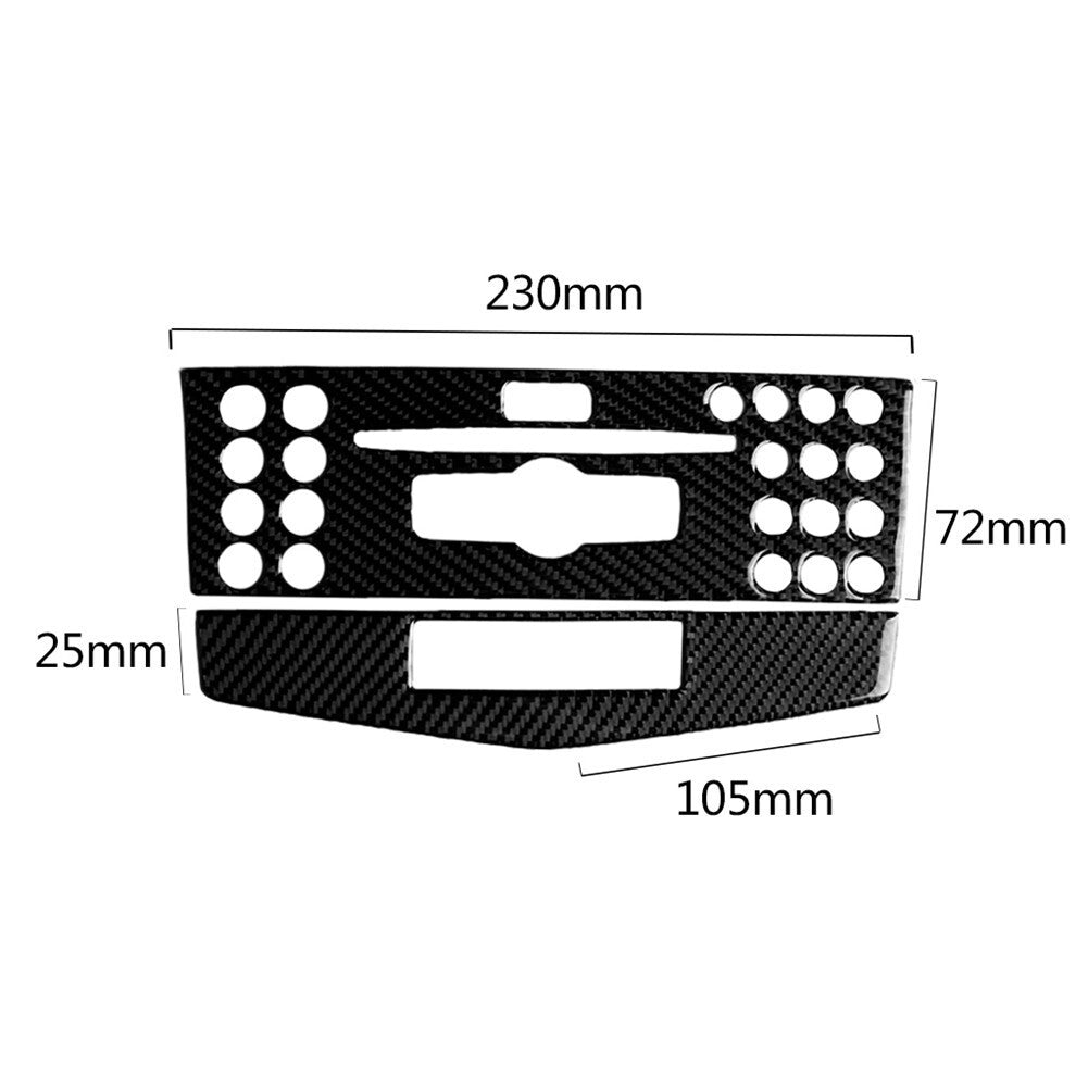 2X Red Carbon Fiber Turn Signal Decoration Cover Trim For Taycan 2019-22 v