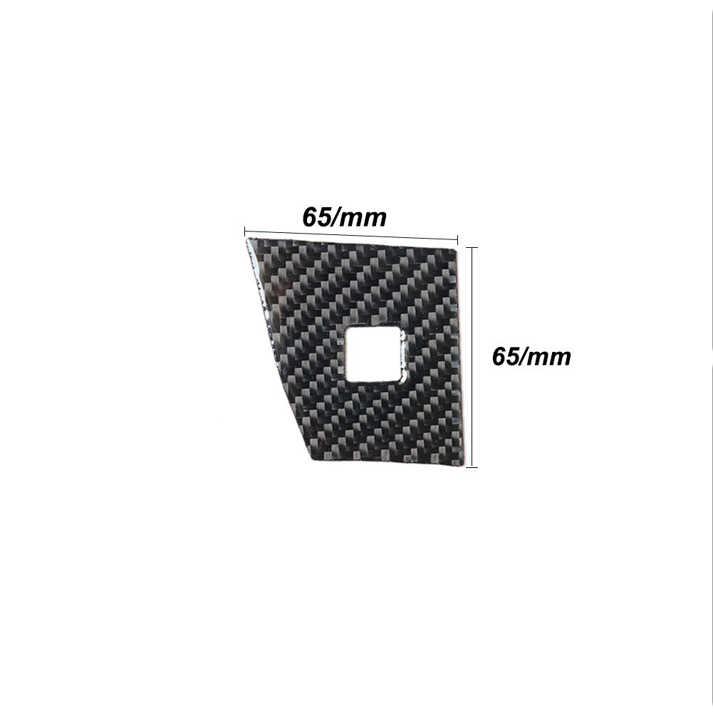 Carbon fiber steering wheel panel sticker decoration suitable for Subaru Forester 2005 - 08