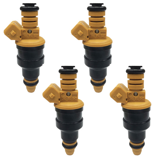 Set of 4 Upgrade Flow Matched Fuel Injector For 2.5L for Jeep for Wrangler 19lb Cherokee