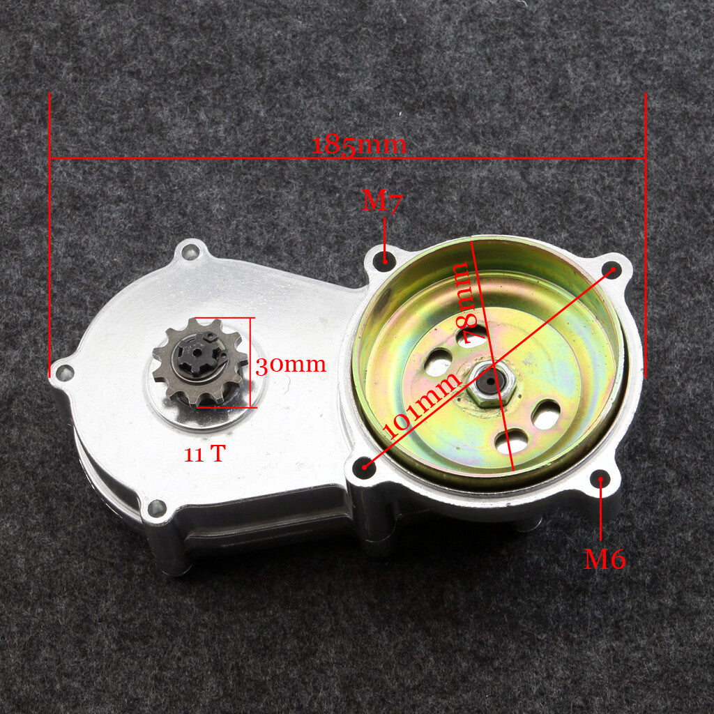 Motorcycle Transmission Gearbox T8F 11T Gear Box 2-Stroke for Mini Motor Pocket Bike