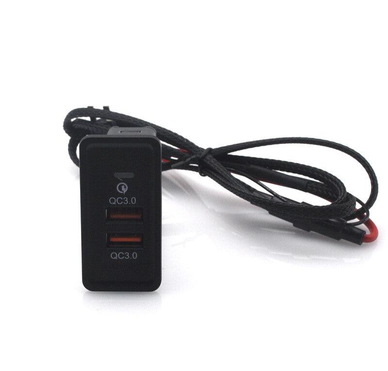 USB dual Ports Socket for VW for Golf 7 Mk7 Transporter T6 Factory Dual Retention