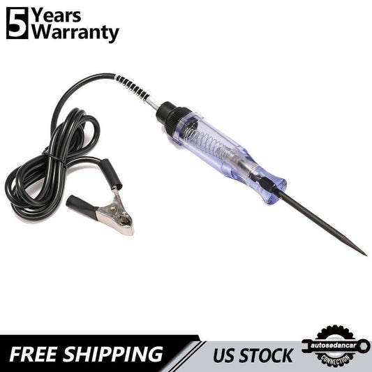 Test Light Car Circuit Tester Probe 12V 6V DC Voltage Continuity Tester Car US.
