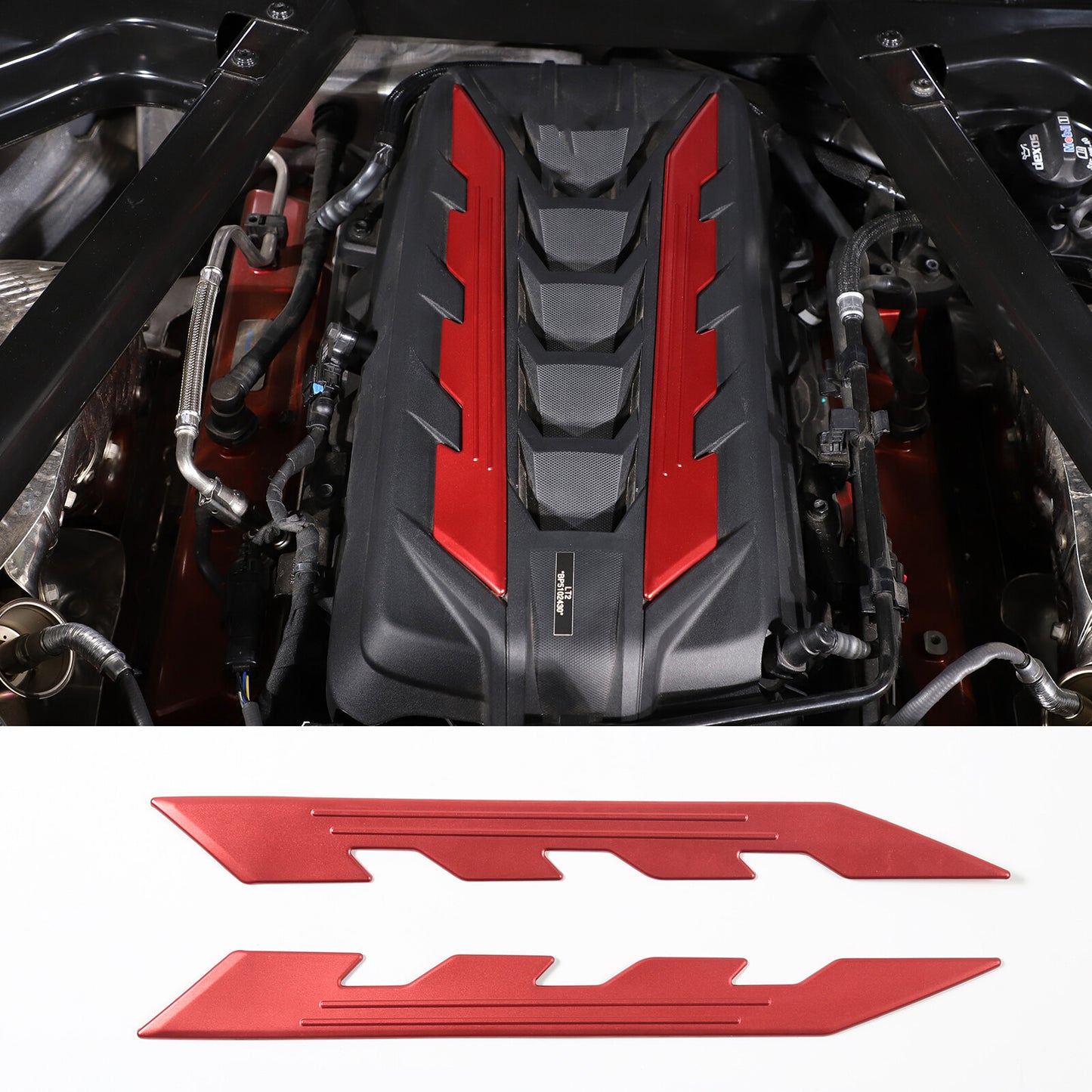 Carbon Fiber Interior Center Armrest Box Switch Cover Trim for Dodge Charger- v