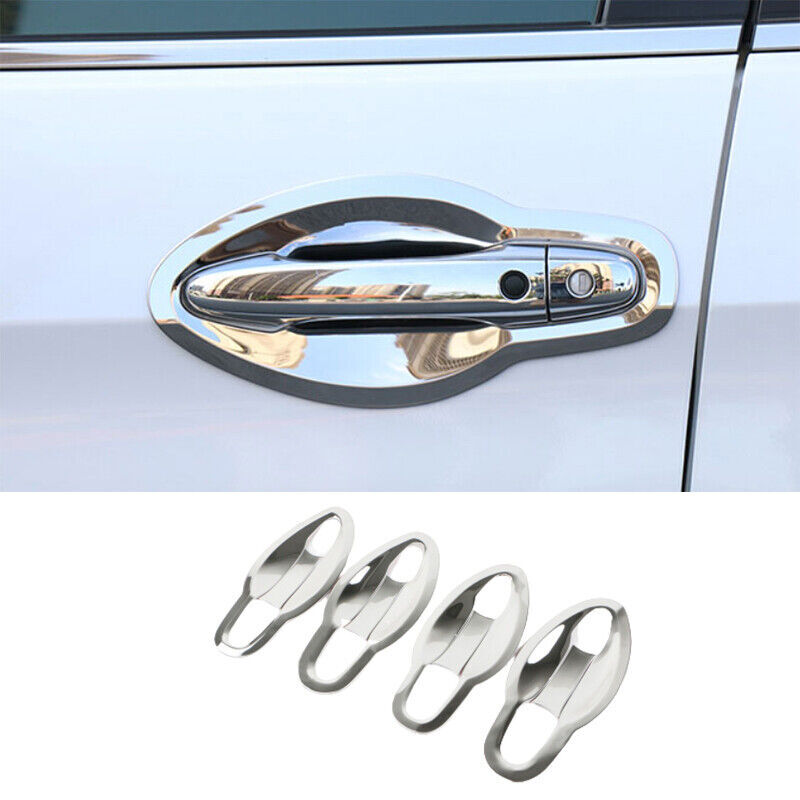 for Camry 2015-2017 Rear Lower Tailgate Trunk Moulding Cover Trim S.Steel v