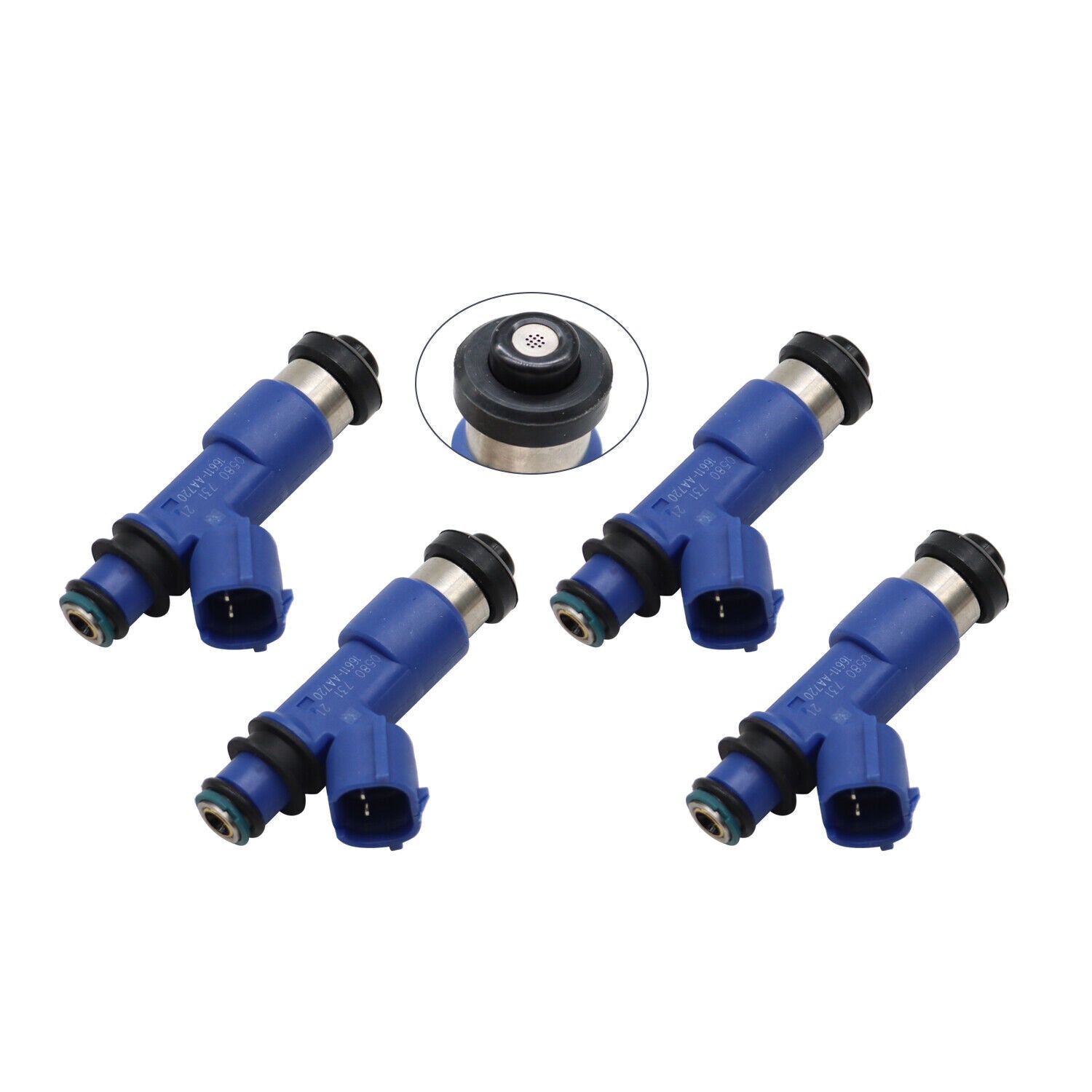 4 Pcs Fuel Injectors for Subaru Forester Impreza Legacy WRX STI OutBack 2.5L~