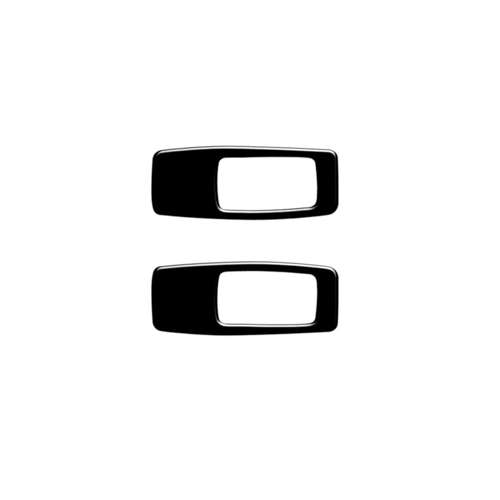 2X Glossy Black Door Switch Inner Frame Cover Trim for Ford Ranger 2019-2022