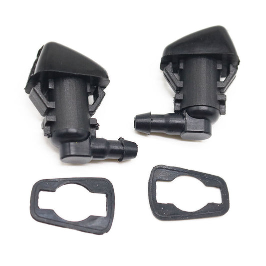 2Pcs Windshield Wiper Water Spray Washer Nozzle Jet for Jeep Liberty 55157319AA Q