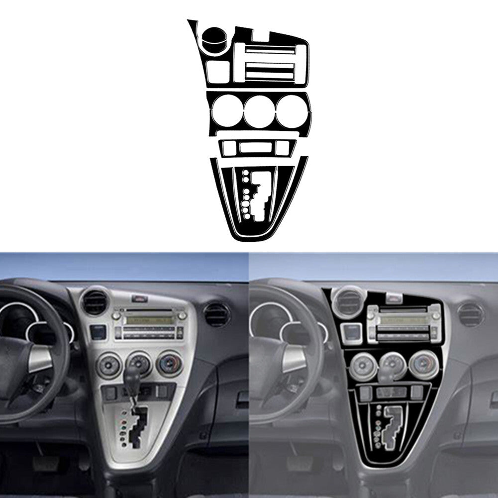4Pcs Gear Shift Trim Cover Decor Carbon Fiber for Dodge for Challenger 2015-2020 v