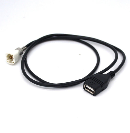 Retrofit FAKRA HSD USB LVDS 1m Cable adaptor for 3 5 E90 E91 E92 E93 E60 E61 v