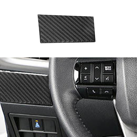Carbon Fiber Left Of Steering Wheel Cover Trim for Toyota Hilux 2015-2021