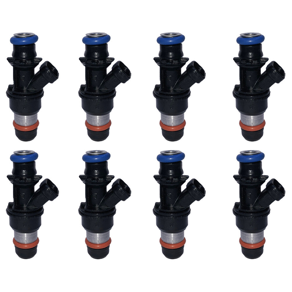 8X Fuel Injectors 25348180 42lbs for Chevy for GMC 8.1L Increased Performance 440cc