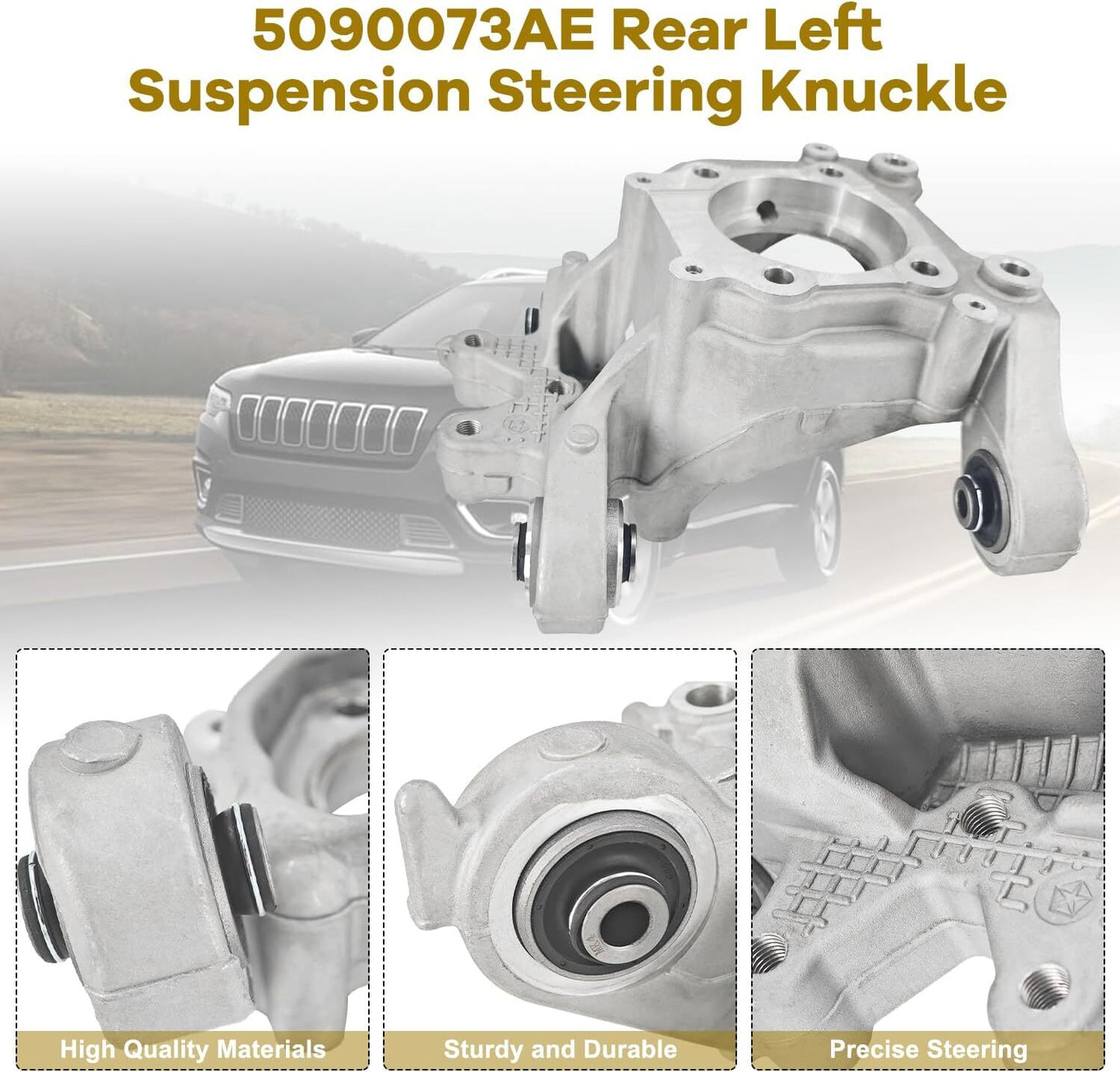 5090073AE For 2014-2018 for Jeep Cherokee Rear Left Side Suspension Knuckle n