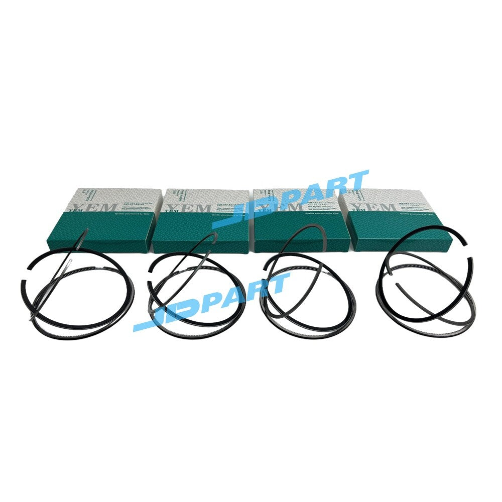 Premium 4-piece C2.6 Piston Ring Kit for Caterpillar Diesel Engines -