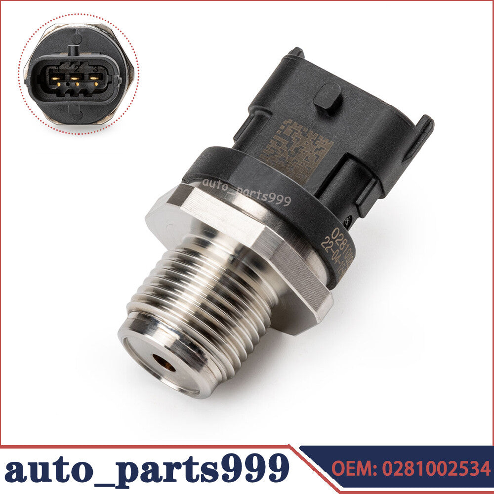 Diesel rail fuel pressure sensor suitable for Silverado for GMC for Sierra Diesel 6.6L- n