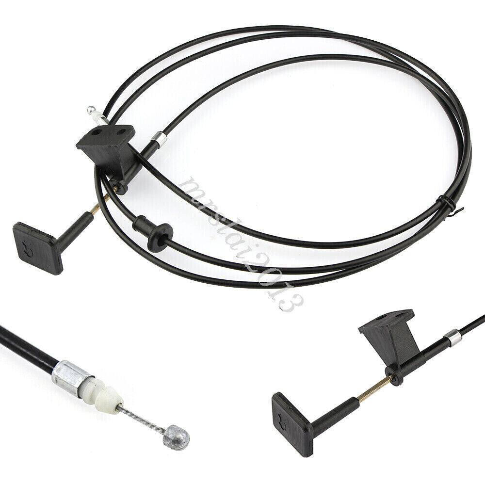 for Honda for Civic 2001 - 2005 Hood Release Latch Cable W/ Handle 74130-S5D-A01ZA
