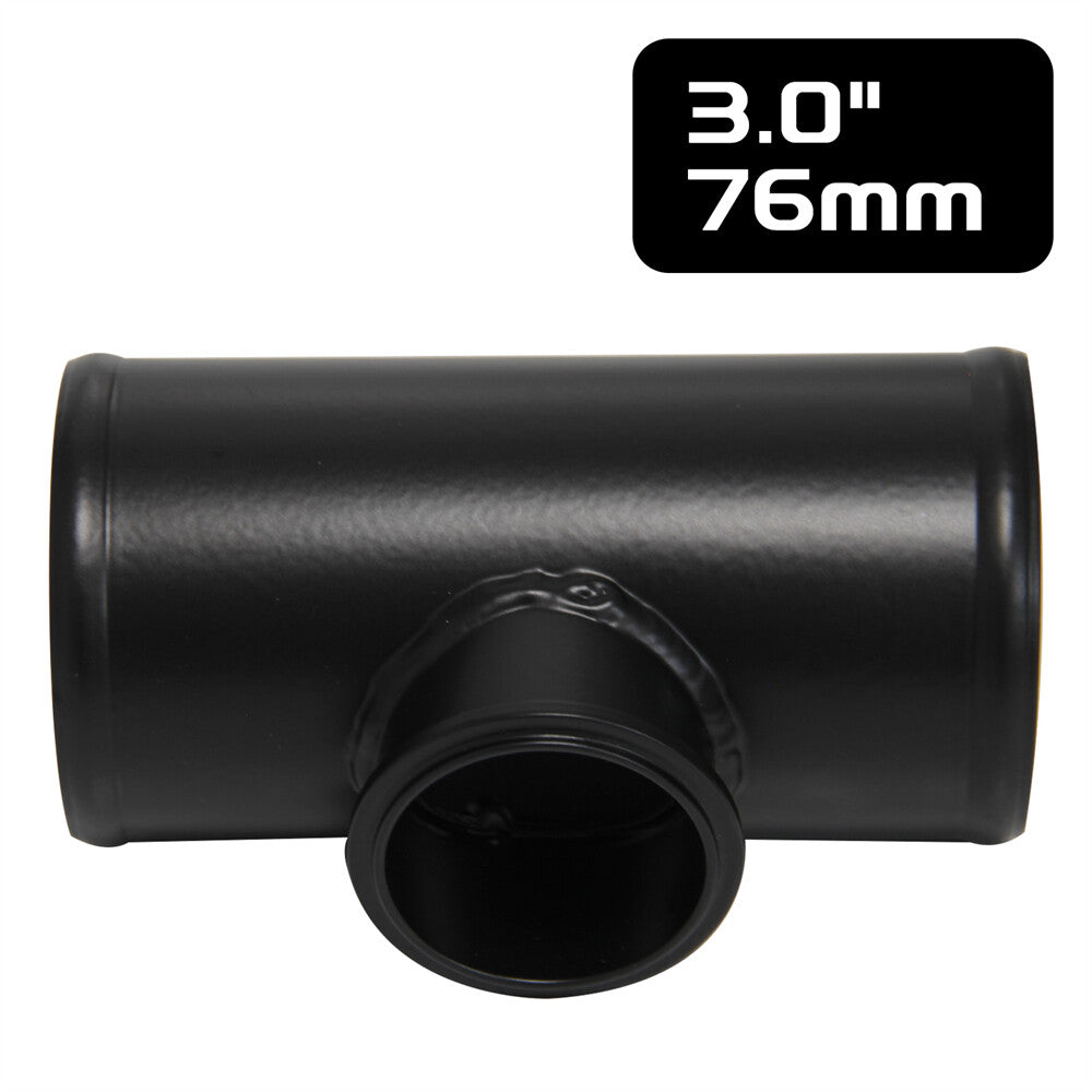 Universal 50mm V-band BOV Flange 3.0 Tube Pipe Blow off Valve Turbo Black