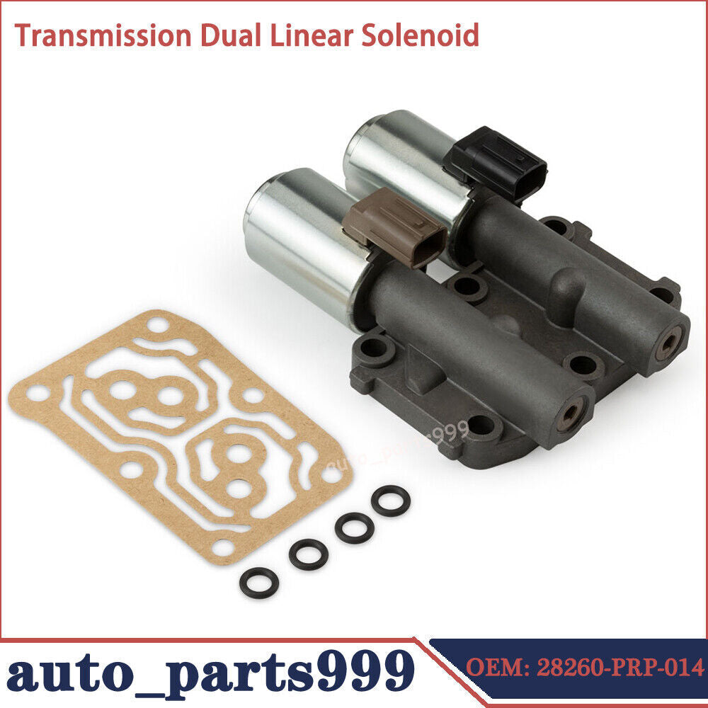 Dual linear solenoid valves for transmissions suitable for Honda Accord, CRV, and for Acura RSX 28260-PRP-014- n