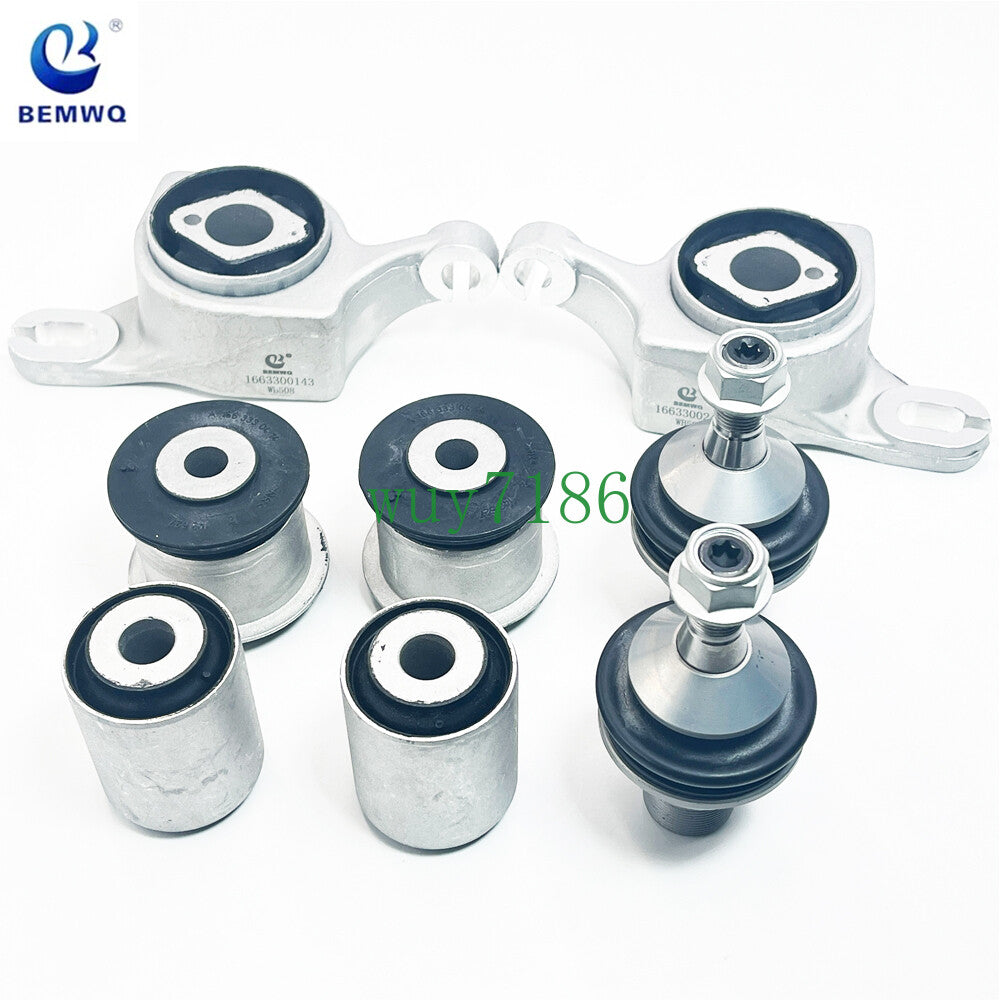 8 Front Lower Control Arm Bushing + Ball Joint Kit for Mercedes W166 X166 C292- n