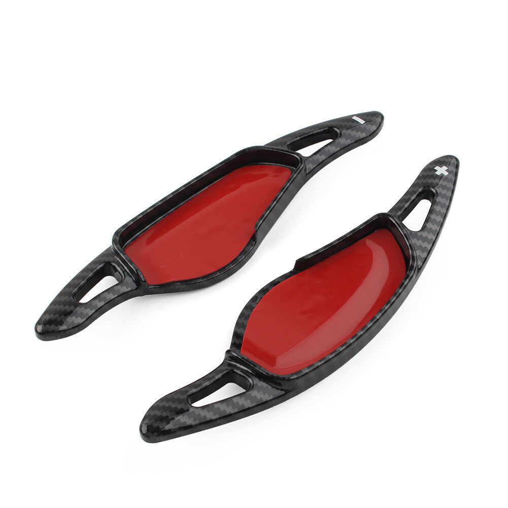 2x Steering Wheel Shift Paddle Shifter Extension for BMW 3/5/6/7/8 Series Black
