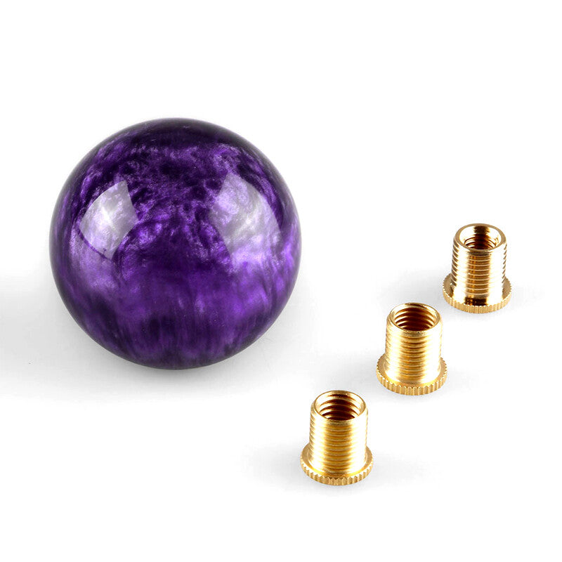 M12 x 1.25 Ball Shape Car Gear Shift Knob Shifter Lever Manual Durable v