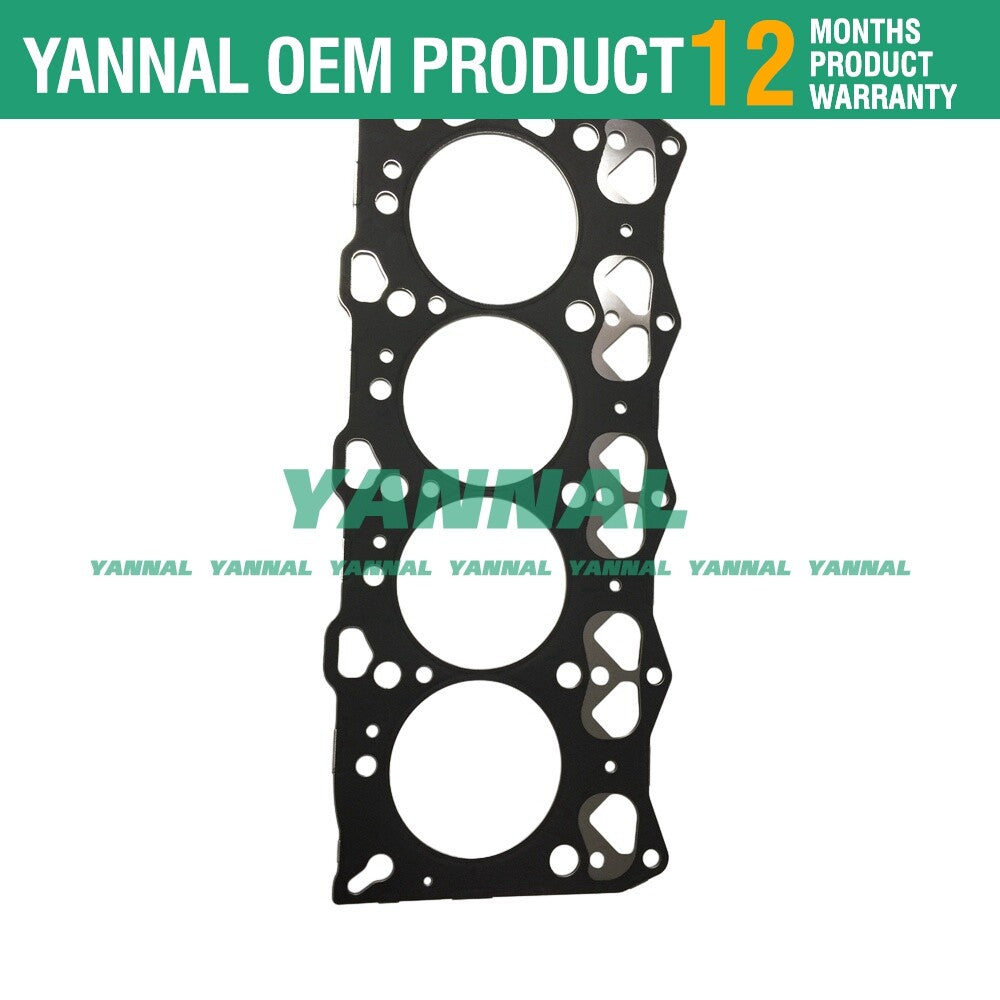 4LE1 cylinder head gasket suitable for ISUZU EX55 ZX55UR ZX55 excavator engine repair -