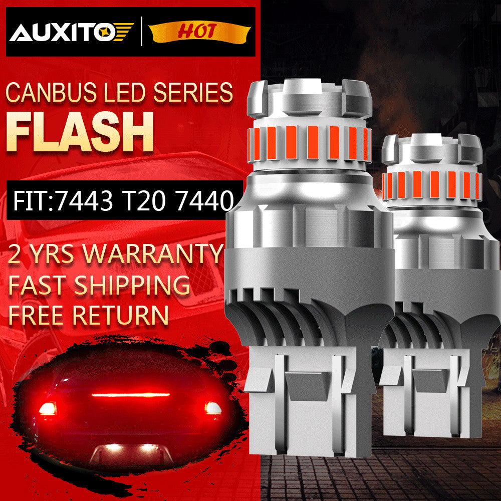 Limo Plus 7443 7440 7444 T20 Red Light 23 LED Red Light - v