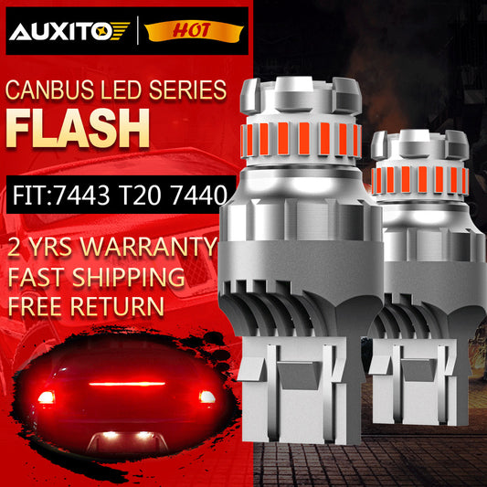 Limo Plus 7443 7440 7444 T20 Red Light 23 LED Red Light - v