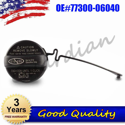 Fuel cap tether thread style 77300-06040, suitable for Toyota Yaris Venza Solara.