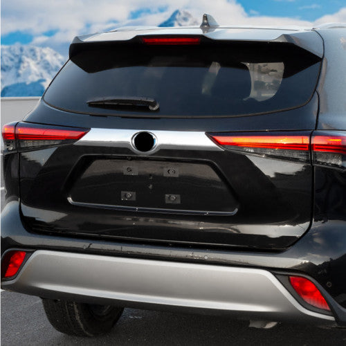 ABS Chrome Rear Trunk Lid Strip Trim Moulding Cover for Toyota Highlander 20-24