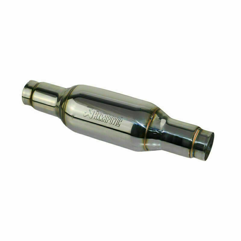 2 Exhaust Muffler Tips Modified Threaded Tube Engine Pipe Silencer Sound Bomb