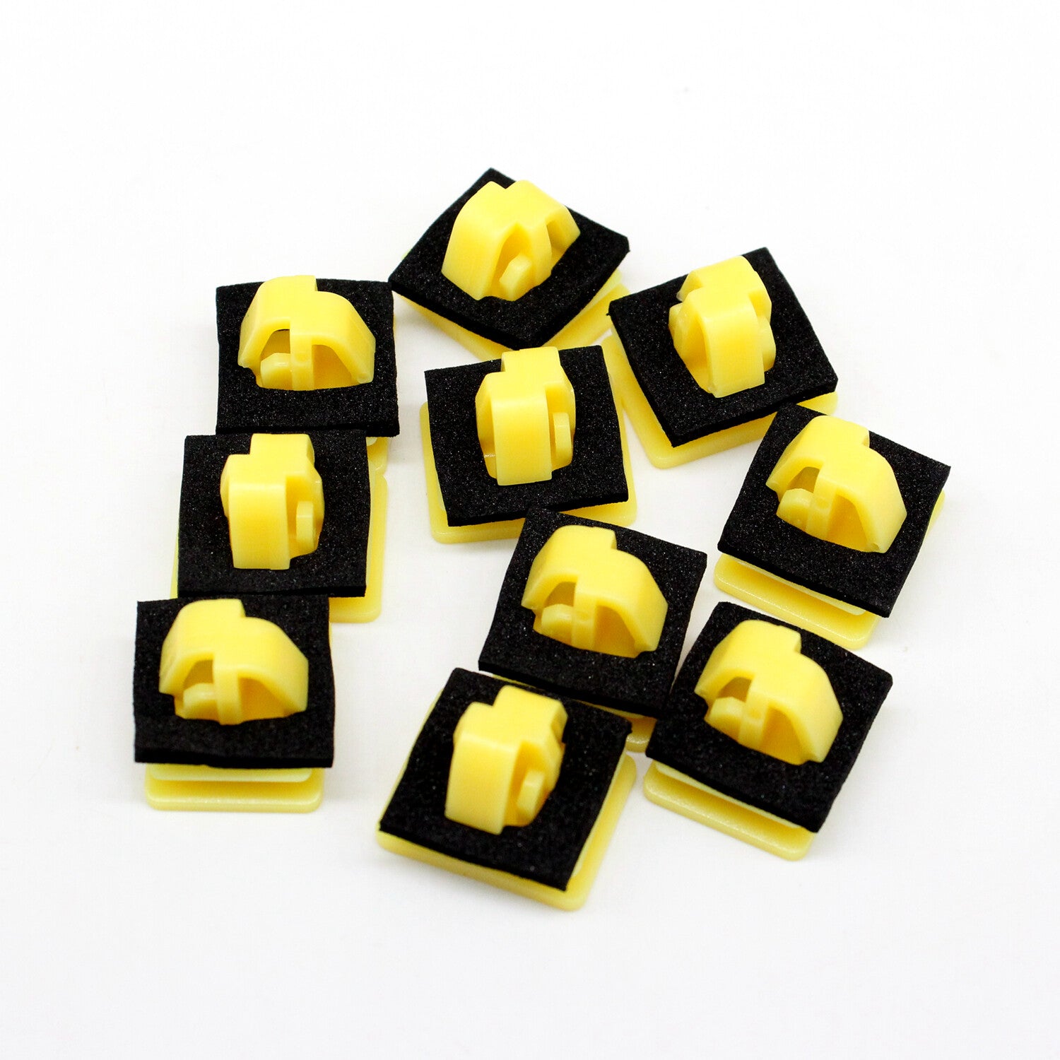 10 Pcs Rocker Panel Moulding Retainer Clip with Sealer for Hyundai 87758-3D000
