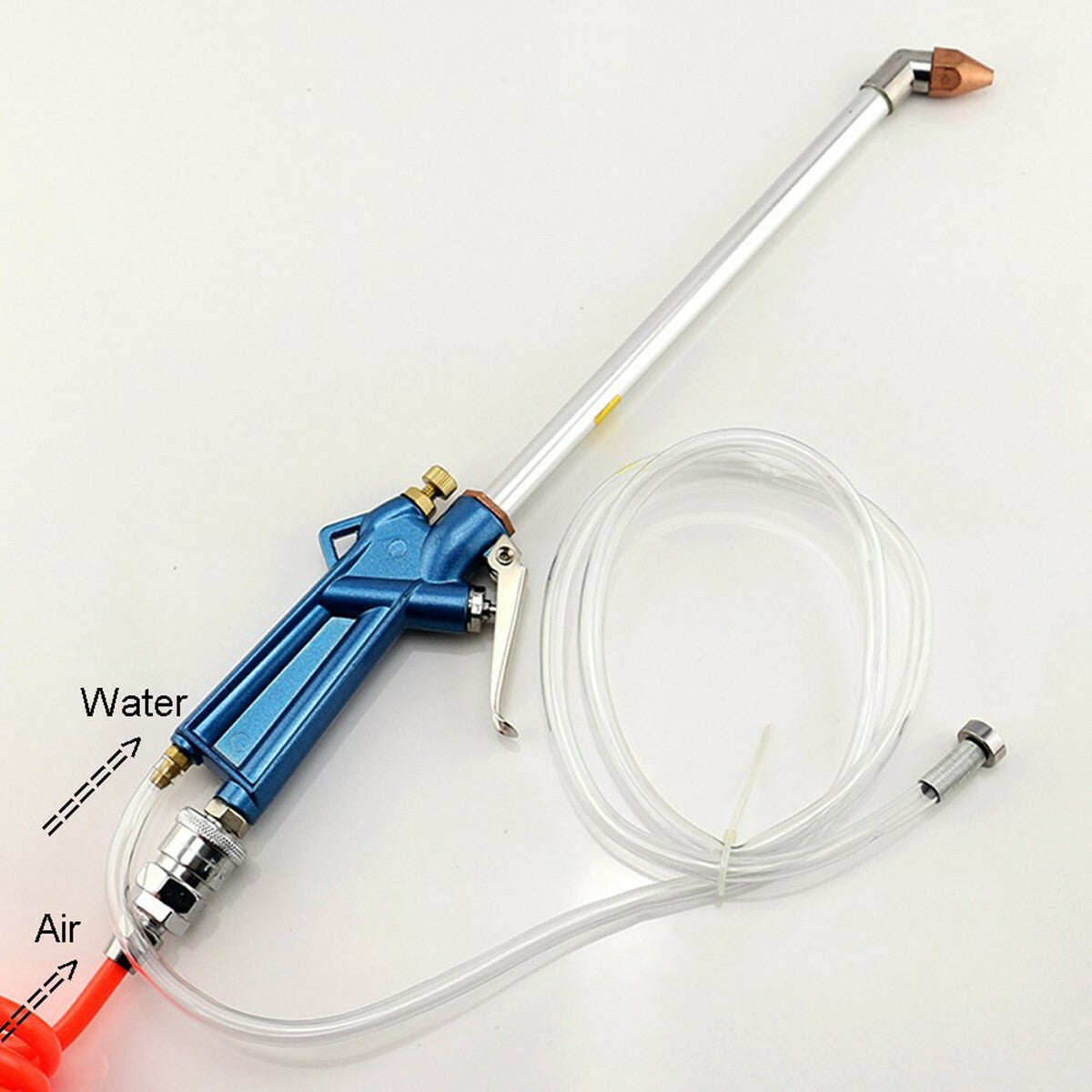 2 In 1 Air Blower Dust Gun Compressor Duster Blowing Tool Pneumatic Cleaner