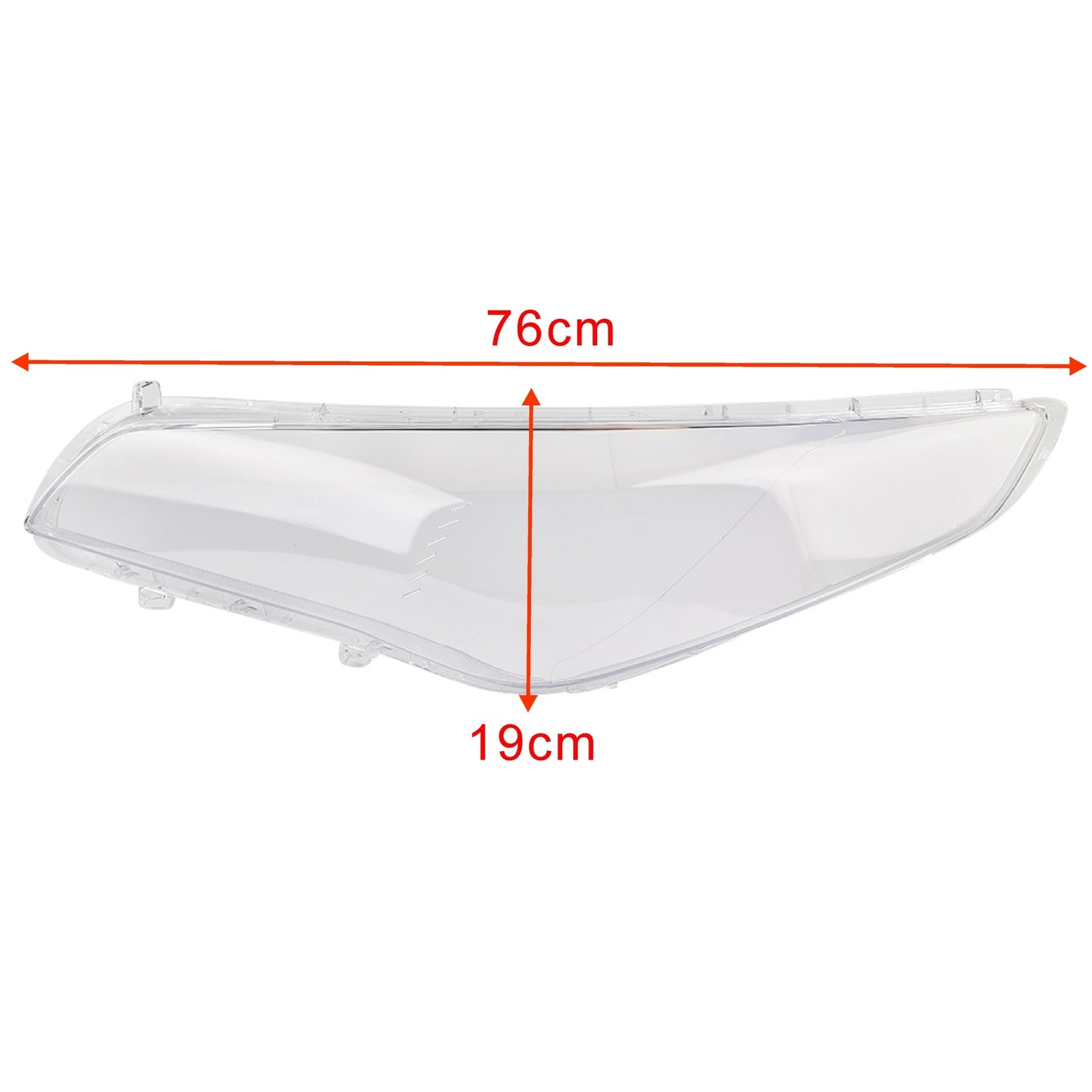 2-Piece Headlight Lens Cover Housing for Hyundai Sonata 2015-2017 (Left + Right -)
