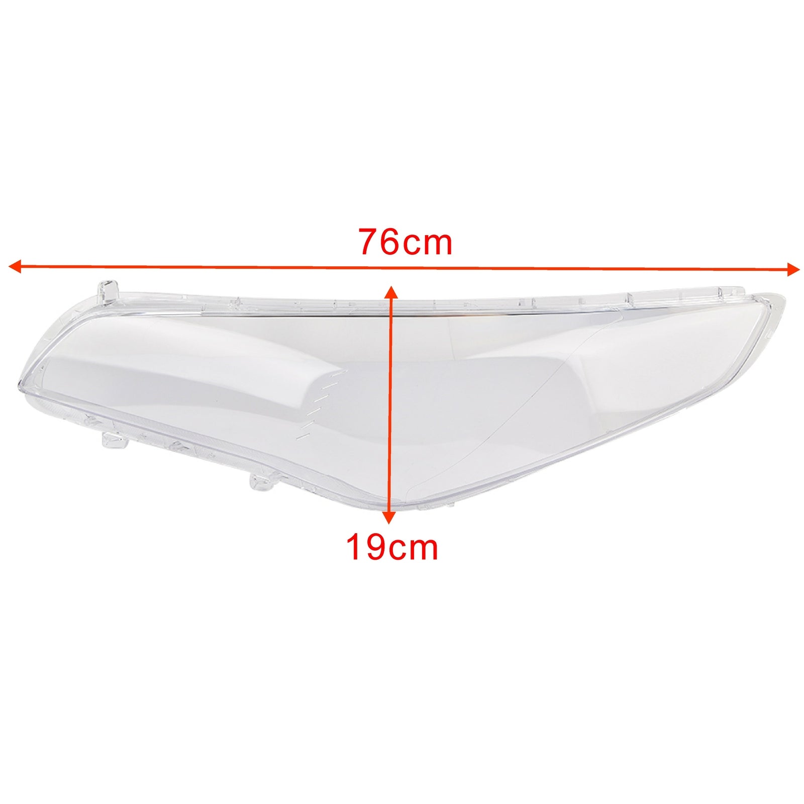 2-Piece Headlight Lens Cover Housing for Hyundai Sonata 2015-2017 (Left + Right -)
