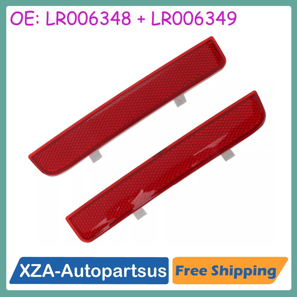 2Pcs Rear Bumper Taillight Reflector for Land Rover for Range Rover Freelander LR2