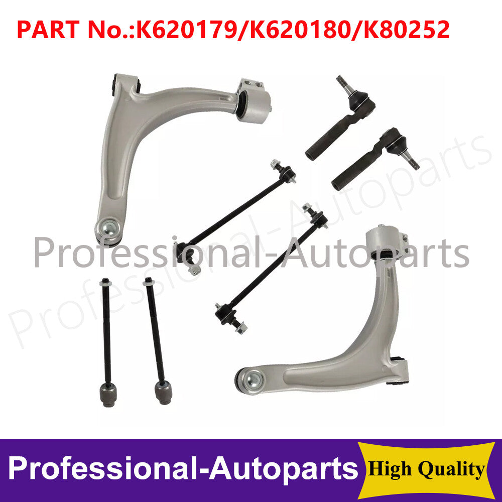 8-Piece Front Tie Stick Rocker Link Control Arm Kit for Chevrolet Malibu 2004-2012
