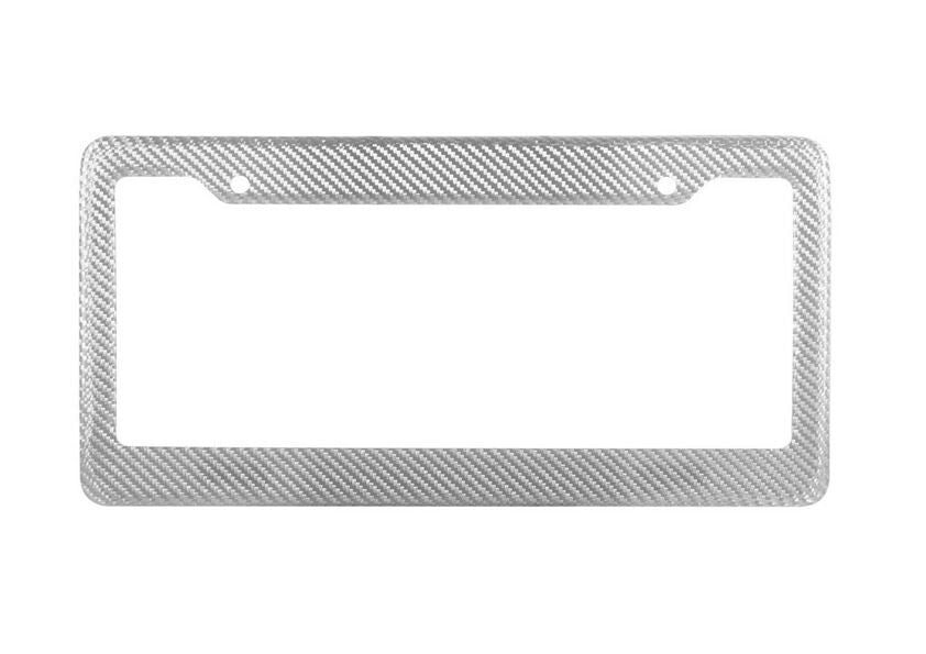 Car License Plate Frame Cover Hood Trunk American Flag Chrome for 1x- v