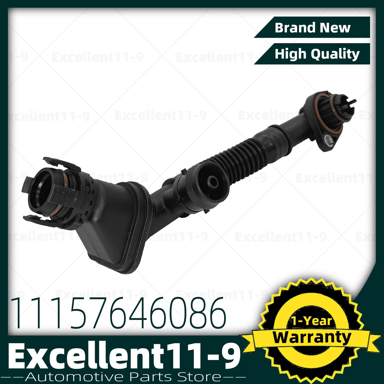 Crankcase ventilation hose suitable for 550i, 650i, 750i, X5 4.4 (11157646086 11157564-) n