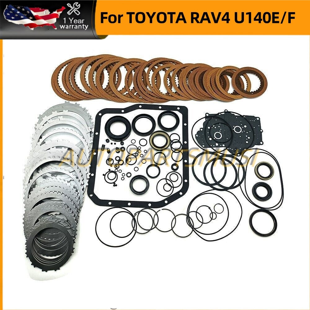 for Toyota RAV4 Auto Transmission Master Rebuild Kit Overhaul Seals U140E U140F Q