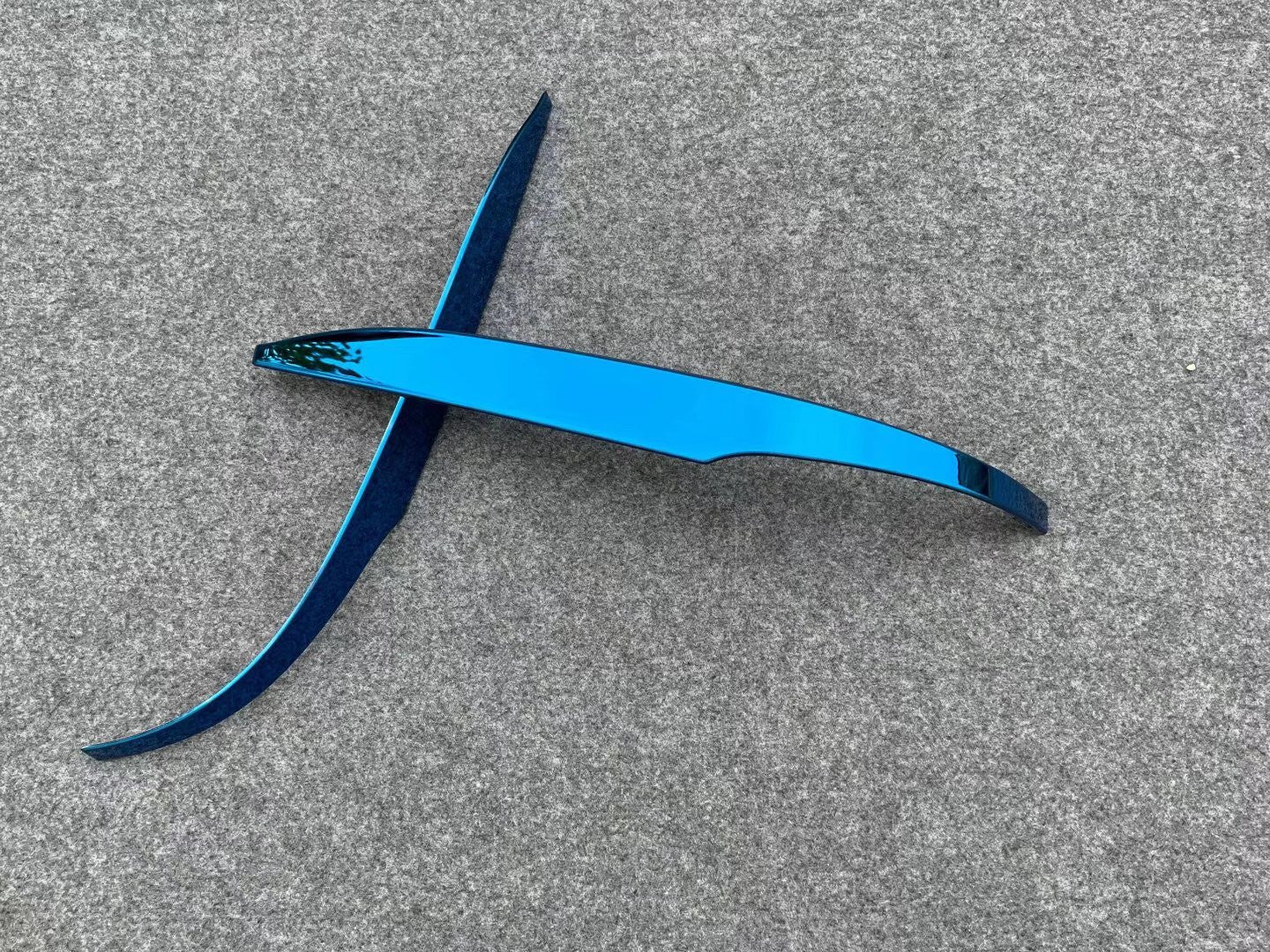 for Honda Accord 2008-2012 Carbon Fiber Style Headlight Eyebrow Molding Trim ABS v