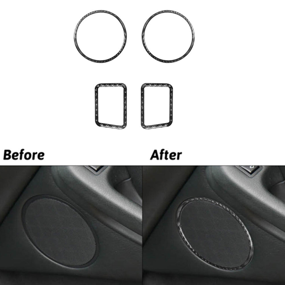 2Pcs Front Window Switch Button Trim Cover For Quest 2004-2006 Type A v