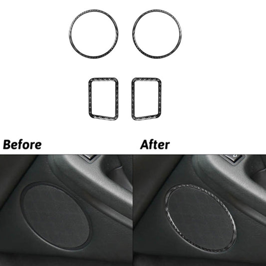 2Pcs Front Window Switch Button Trim Cover For Quest 2004-2006 Type A v
