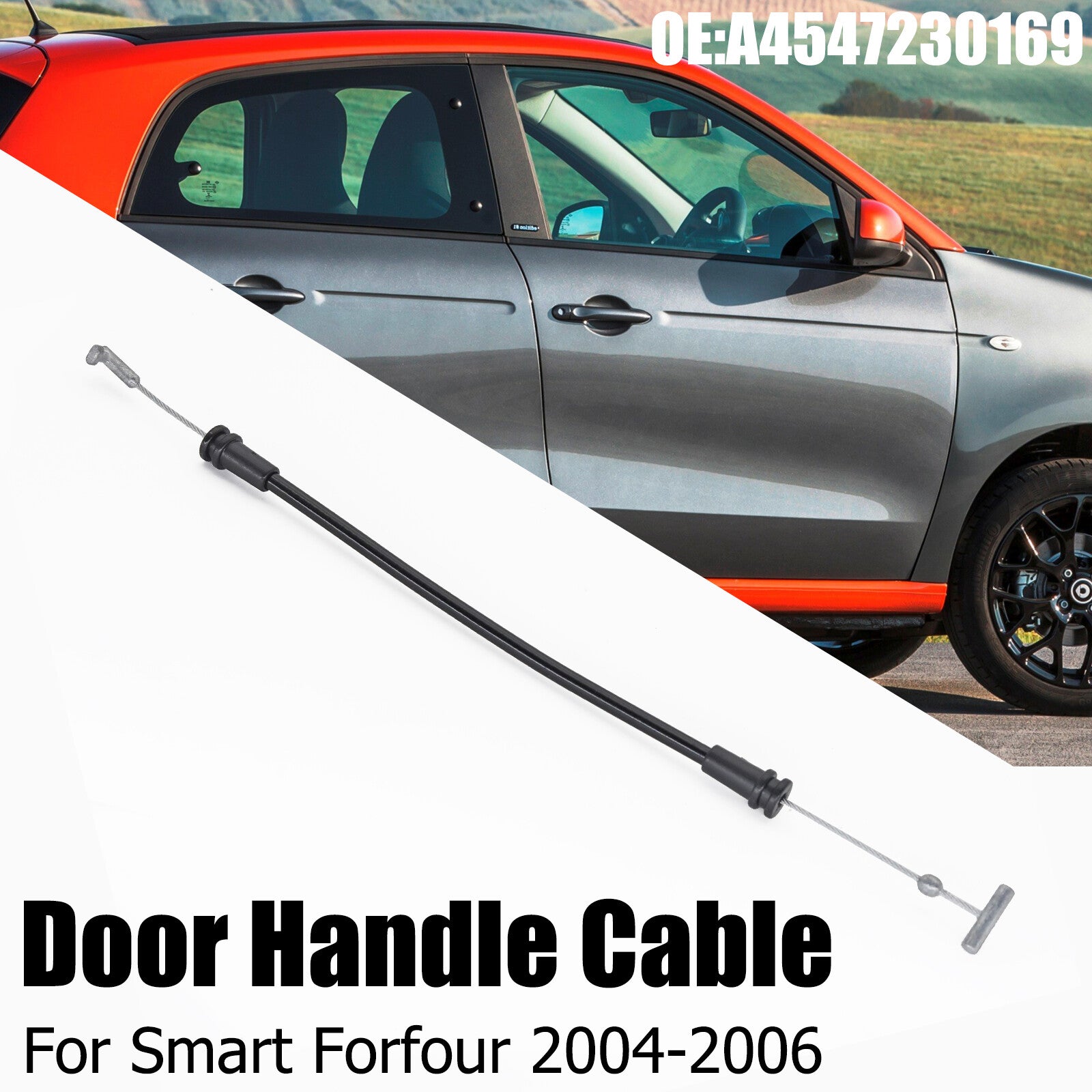 CABLE DOOR UNLOCK for SMART FORFOUR (454) INTERIOR LEFT/RIGHT