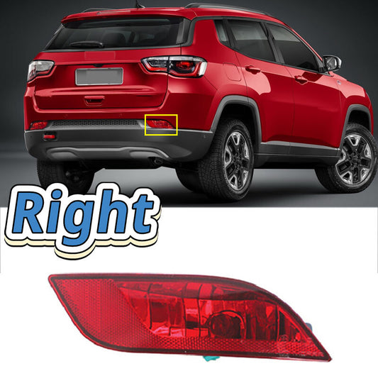 for Jeep Compass 2017-2019 Right Rear Bumper Taillight Reflector Light v