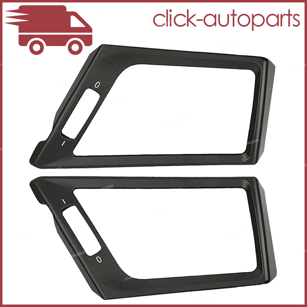 RHLH Control Air Conditioning Vent Outlet Trim for BMW E84 10-15 Glossy Black Q