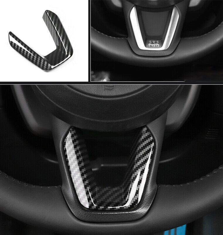 for Hyundai for Elantra 2021-2023 Bright Black Horn Side Door Mirror Cover Trim ABS v