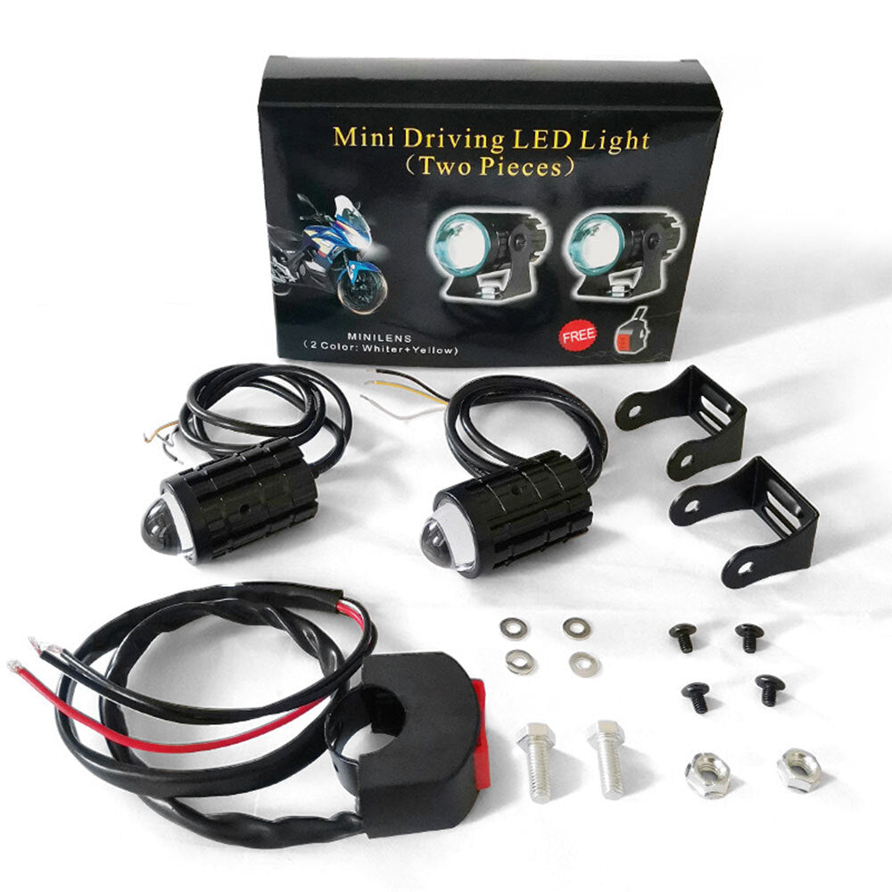 2-inch LED Motorcycle Headlights, Fog Lights, and Driving Spotlights - n